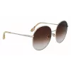 Óculos de sol de mulher Victoria Beckham VB224S-702 ouro/havana castanho degradê 59mm