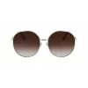 Óculos de sol de mulher Victoria Beckham VB224S-702 ouro/havana castanho degradê 59mm