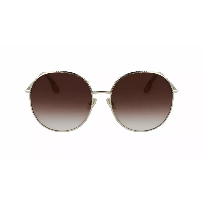 Óculos de sol de mulher Victoria Beckham VB224S-702 ouro/havana castanho degradê 59mm