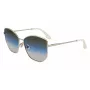 Óculos de sol de mulher Victoria Beckham VB225S-734 quadrados oversize - Armação de acetato havana com lentes degradê castanhas - 59 mm