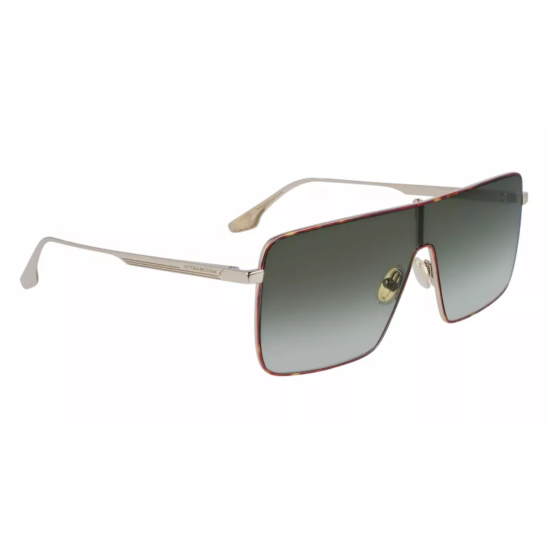 Óculos de sol de mulher Victoria Beckham VB238S5819700 formato quadrado Havana castanho degradê 58mm