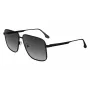 Óculos de sol de mulher Victoria Beckham VB243S, armação preta brilhante, lentes cinzentas, 57/13/140 mm
