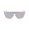 Óculos de sol de mulher Victoria Beckham VB245S5920045, quadrados, acetato, Havana castanho degradê, 59 mm