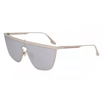 Óculos de sol de mulher Victoria Beckham VB245S5920045, quadrados, acetato, Havana castanho degradê, 59 mm