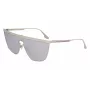 Óculos de sol de mulher Victoria Beckham VB245S5920045, quadrados, acetato, Havana castanho degradê, 59 mm
