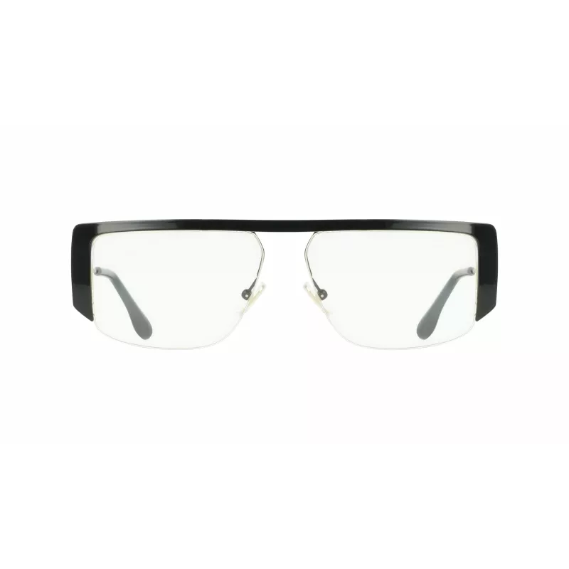Óculos de sol Victoria Beckham VB250S5913001 mulher quadrados oversize - Armação preta, lentes cinzentas degradê 59 mm