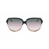 Victoria Beckham VB618S-039 óculos de sol quadrados de mulher Havana 60mm