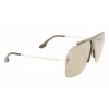 Victoria Beckham VB627S-207 Óculos de sol para mulher formato olho de gato Havana castanho degradê 64 mm