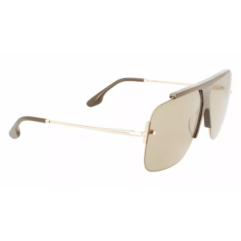 Victoria Beckham VB627S-207 Óculos de sol para mulher formato olho de gato Havana castanho degradê 64 mm