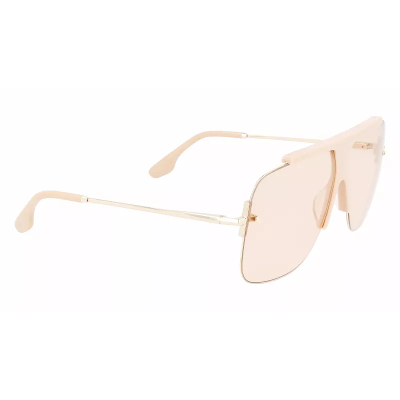 Óculos de sol de borboleta Victoria Beckham VB627S-243 para mulher castanho Havana 64mm