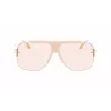 Óculos de sol de borboleta Victoria Beckham VB627S-243 para mulher castanho Havana 64mm