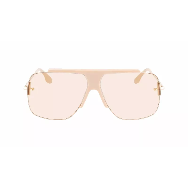 Óculos de sol de borboleta Victoria Beckham VB627S-243 para mulher castanho Havana 64mm