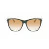 Óculos de sol de mulher Victoria Beckham VB636S-342 - armação Havana tartaruga, lentes castanhas degradê, 58 mm