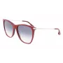 Victoria Beckham VB636S-619 Óculos de sol de mulher Havana acetato lentes castanhas 58mm