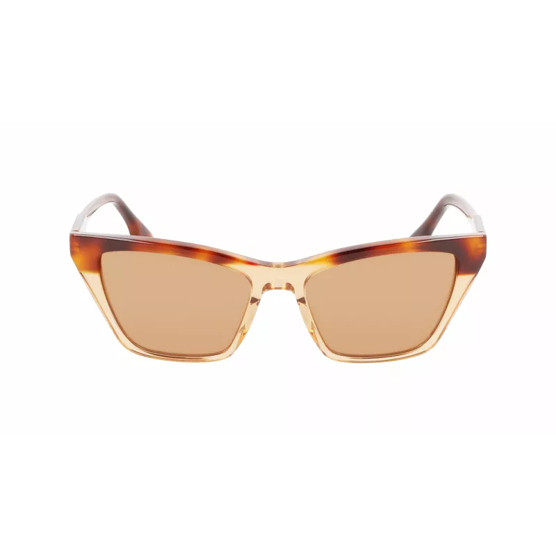 Óculos de sol Victoria Beckham VB638S-218 para mulher Havana castanho degradê 55mm
