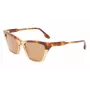 Óculos de sol Victoria Beckham VB638S-218 para mulher Havana castanho degradê 55mm