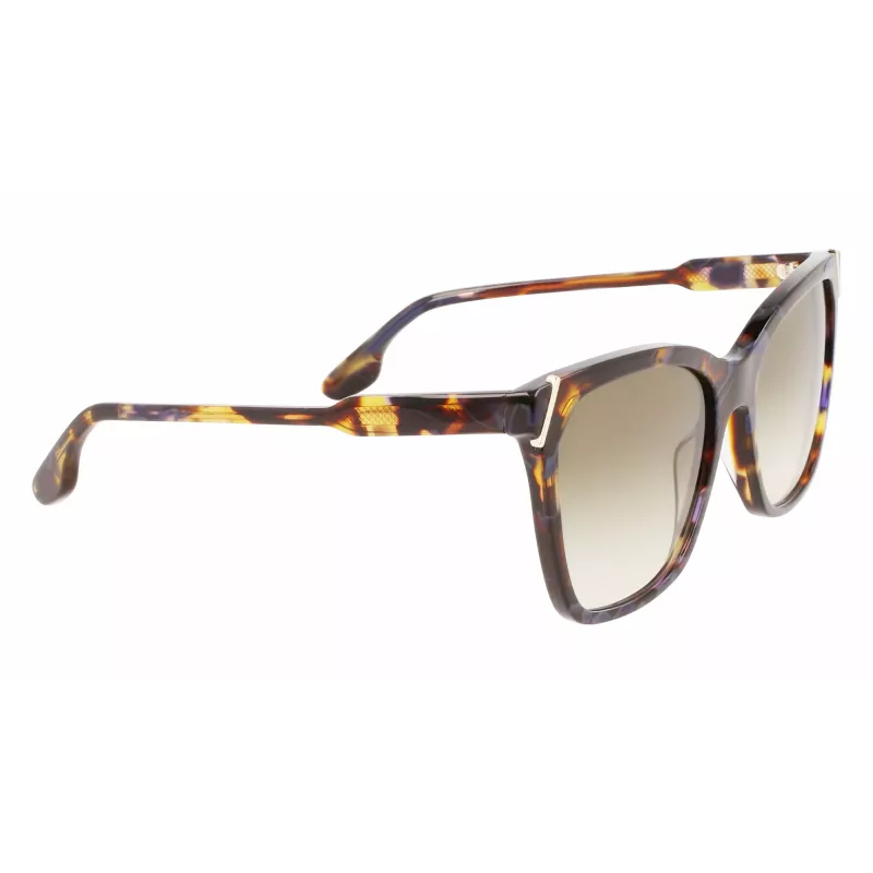 Óculos de sol Victoria Beckham VB640S-418 Butterfly azul degradê