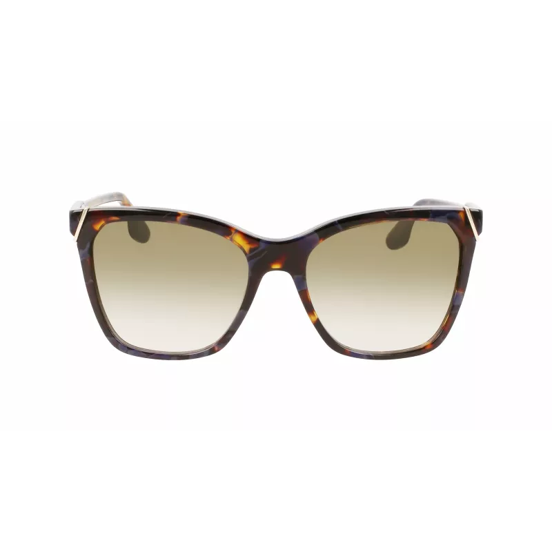 Óculos de sol Victoria Beckham VB640S-418 Butterfly azul degradê