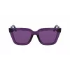 Óculos de sol de mulher Victoria Beckham VB644S-512, quadrados, acetato, Havana castanho degradê 53 mm