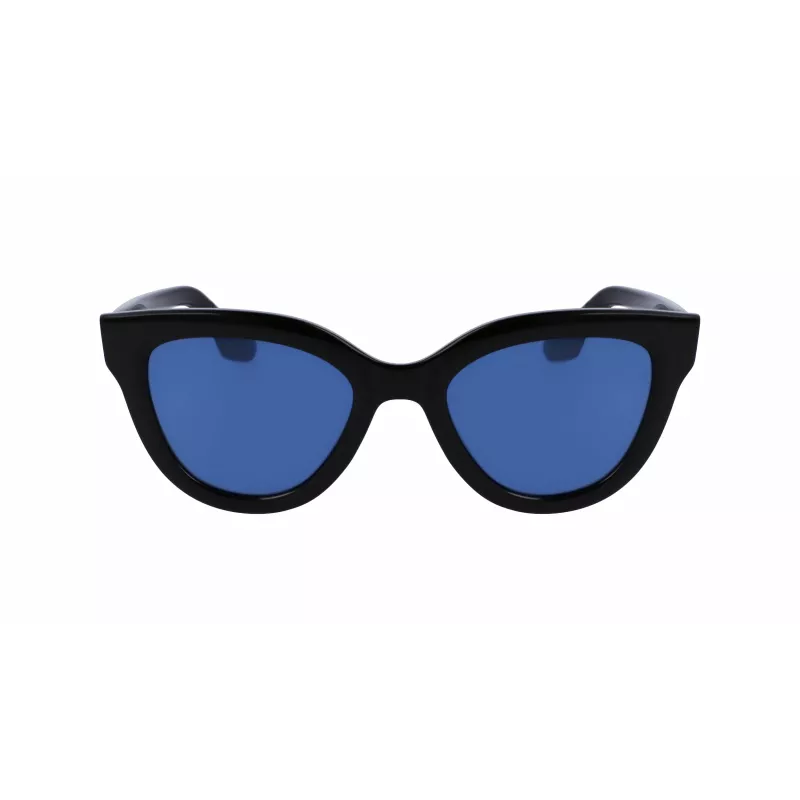 Victoria Beckham VB649S-001 Óculos de sol de mulher - armação de acetato preta, lentes de policarbonato cinzentas, 52 mm