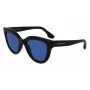 Victoria Beckham VB649S-001 Óculos de sol de mulher - armação de acetato preta, lentes de policarbonato cinzentas, 52 mm