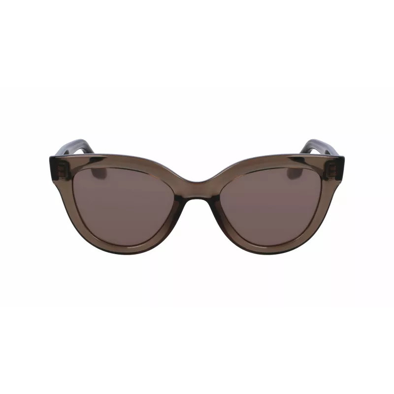 Óculos de sol de mulher Victoria Beckham VB649S-303 gatinho Havana castanho degradê 52mm