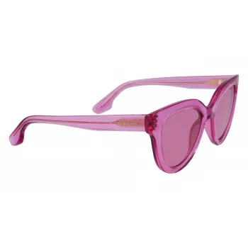 Óculos de sol Victoria Beckham VB649S-601 para mulher Havana castanho degradê 52 mm