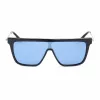 Victoria Beckham VB650S5319003 Óculos de sol quadrados em acetato para mulher, Preto/Cinzento, 53/19/140 mm