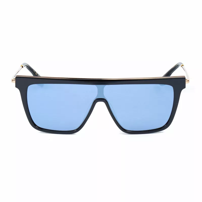 Victoria Beckham VB650S5319003 Óculos de sol quadrados em acetato para mulher, Preto/Cinzento, 53/19/140 mm