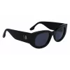 Óculos de sol Victoria Beckham VB654S5022001 senhora - armação preta, lentes cinzentas, 50 mm