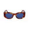 Victoria Beckham VB654S5022222 Óculos de sol quadrados para mulher Preto/Cinzento 50mm