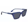 Óculos de sol de mulher Victoria Beckham VB661S5716414 - armação de acetato Havana, lentes castanhas degradê, 57 mm