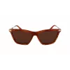 Óculos de sol de mulher Victoria Beckham VB663S-238 Havana marrom degradê 57 mm