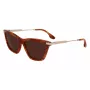 Óculos de sol de mulher Victoria Beckham VB663S-238 Havana marrom degradê 57 mm