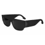 Victoria Beckham VB666S5516001 Óculos de sol mulher retangulares - Armação de acetato preta, lentes de policarbonato pretas, 55/16/145 mm