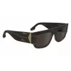 Victoria Beckham VB666S5516321 Óculos de sol de mulher quadrados oversize Havana castanho degradê 55mm