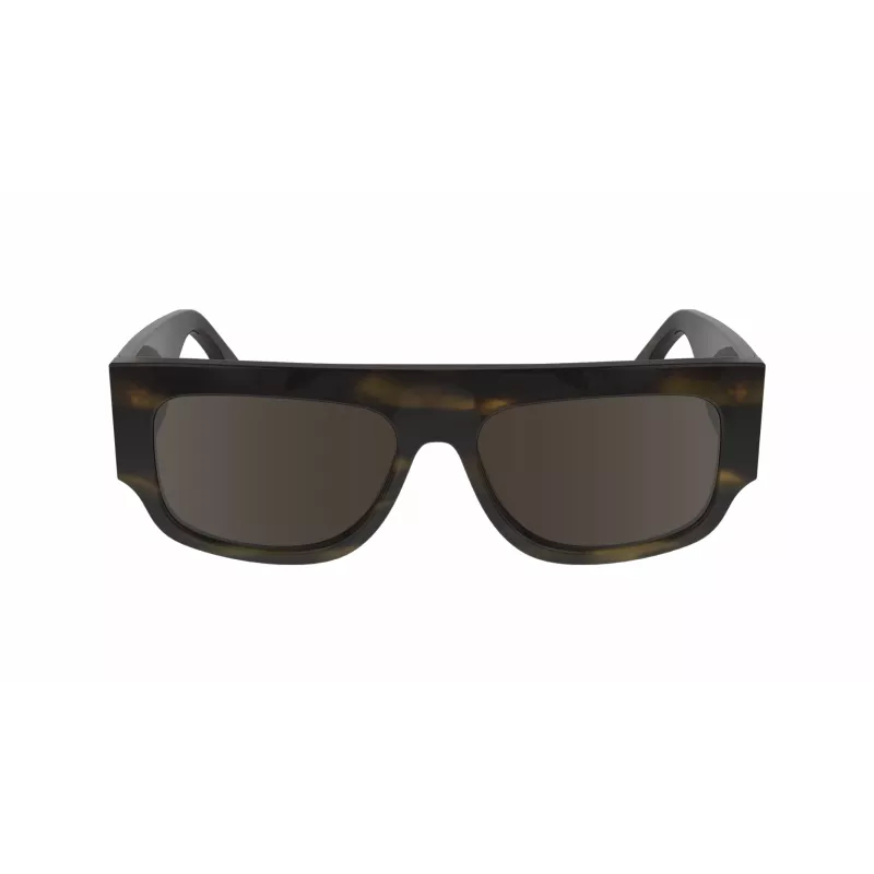 Victoria Beckham VB666S5516321 Óculos de sol de mulher quadrados oversize Havana castanho degradê 55mm