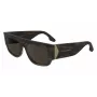 Victoria Beckham VB666S5516321 Óculos de sol de mulher quadrados oversize Havana castanho degradê 55mm