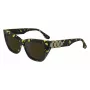Óculos de sol de mulher Victoria Beckham VB668S5516012 quadrados pretos acetato lentes cinzentas 55/16/145 mm