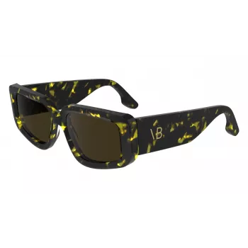 Óculos de sol de mulher Victoria Beckham VB670S5417012 - Armação de acetato preto, lentes cinzentas, 54/17/145 mm