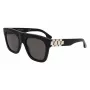 Óculos de sol de mulher Victoria Beckham VB675S5220001 - armação preta em acetato, lentes cinzentas em policarbonato, 52 mm
