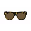 Óculos de sol de mulher Victoria Beckham VB675S5220012, armação de acetato preta, lentes de policarbonato cinzento-escuro, 52 mm