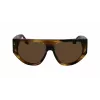 Victoria Beckham VB676S Óculos de sol para mulher - Armação em acetato Havana Castanho com lentes castanhas degradê - 55/14/145 mm