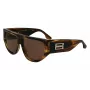 Victoria Beckham VB676S Óculos de sol para mulher - Armação em acetato Havana Castanho com lentes castanhas degradê - 55/14/145 mm