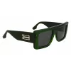 Óculos de sol de mulher Victoria Beckham VB677S5122302 - armação de acetato preta, lentes de policarbonato cinzentas - 51/22/145 mm