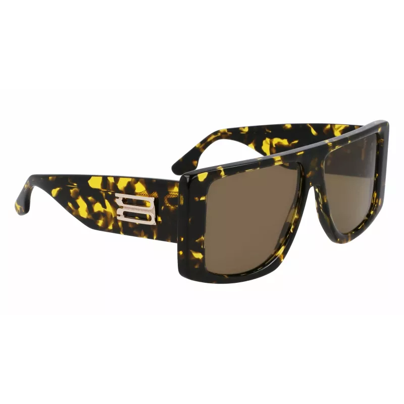 Óculos de sol de mulher Victoria Beckham VB678S5713012 - armação preta, lentes degradê cinzento-escuro - 57/13/145 mm