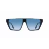 Óculos de sol para mulher Victoria Beckham VB683S5812415 - armação de acetato Havana, lentes degradê castanhas, 58 mm