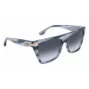 Óculos de sol quadrados para mulher Victoria Beckham VB684S 5715035 Havana castanho degradê 57 mm