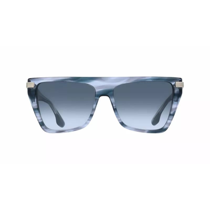 Óculos de sol quadrados para mulher Victoria Beckham VB684S 5715035 Havana castanho degradê 57 mm