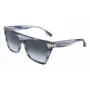 Óculos de sol quadrados para mulher Victoria Beckham VB684S 5715035 Havana castanho degradê 57 mm